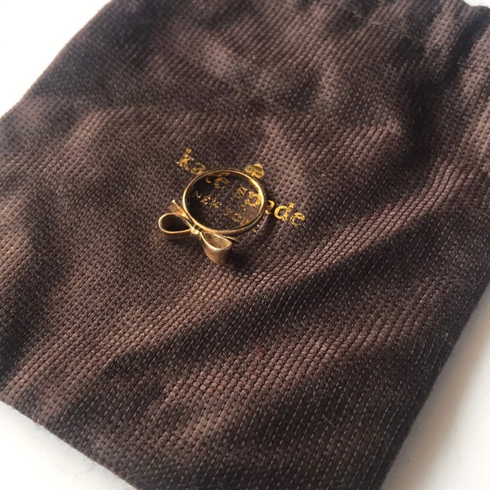 Kate Spade Bow Ring Size 7